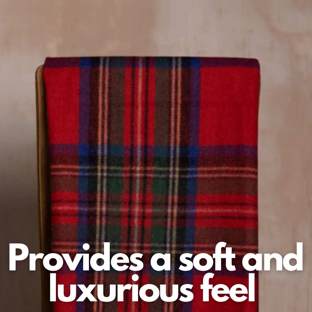 Pieridae - Knee Travel Rug Blanket Wool Tartan - Royal Stewart