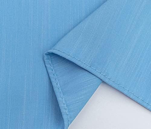 Enviohome -Wrap Around Bed Skirt - Denim Blue