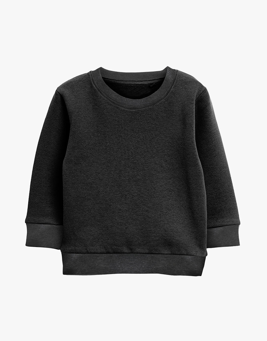 Hampton Ridge Boys Pullover Cotton Blend Fleece Sweatshirts Kids Sweatshirt - Charcoal