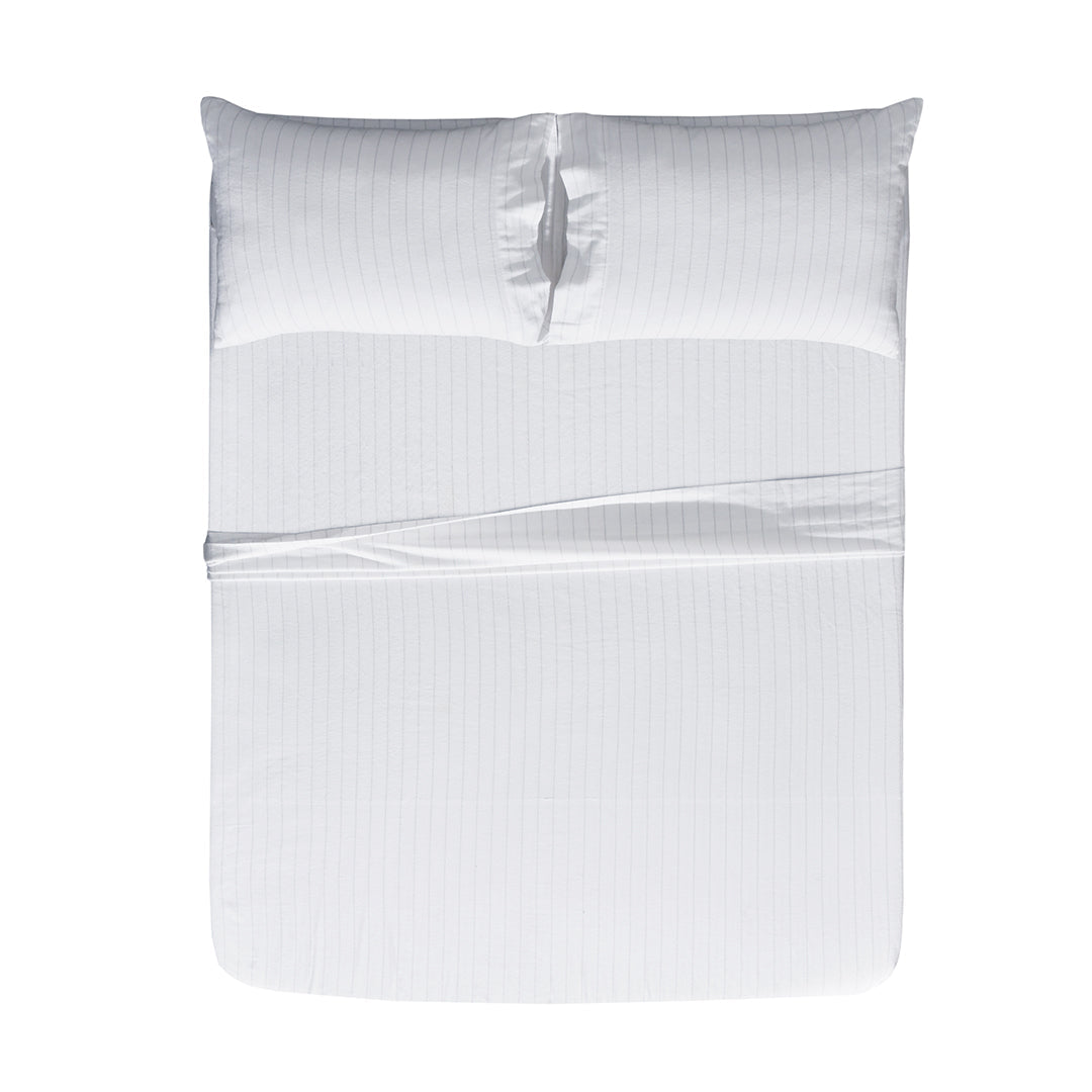 Enviohome -Flannel Sheets Set - 100% Cotton Super Soft, Heavyweight, Double Brushed, Anti-Pill Flannel Sheet Set, 4 Pcs