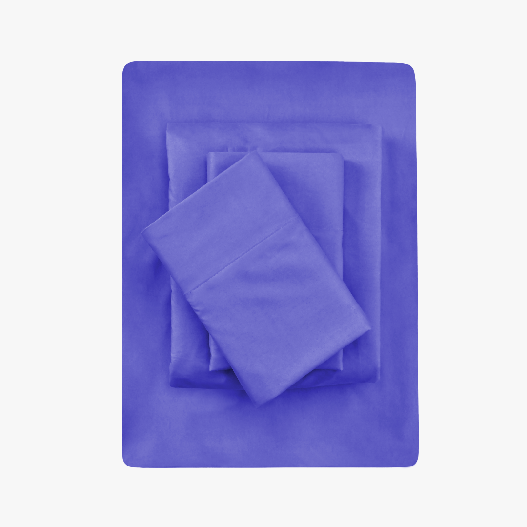 Purple - Organic Cotton Sheet Set