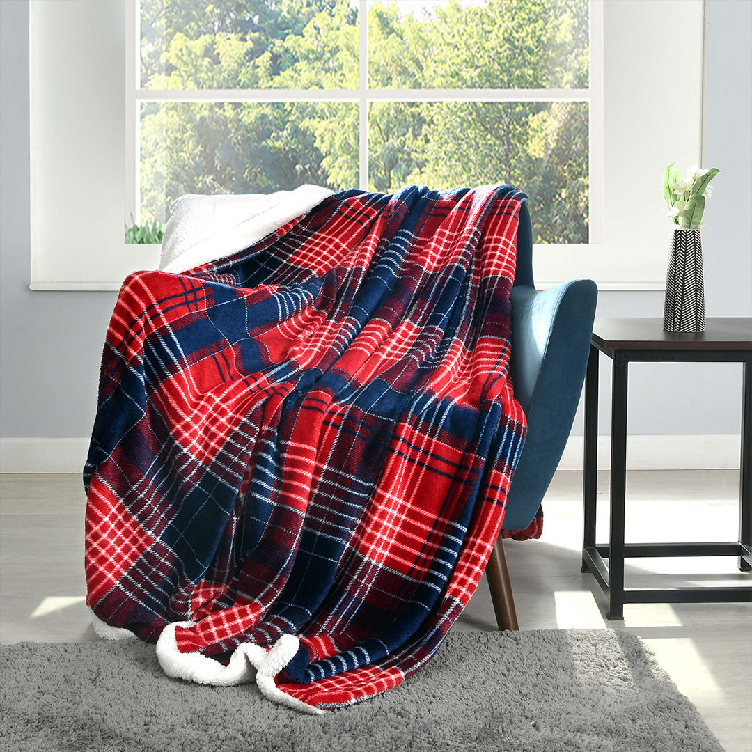 Enviohome Teddy Fleece Throw Blanket - Luxurious Comfort for Every Occasion