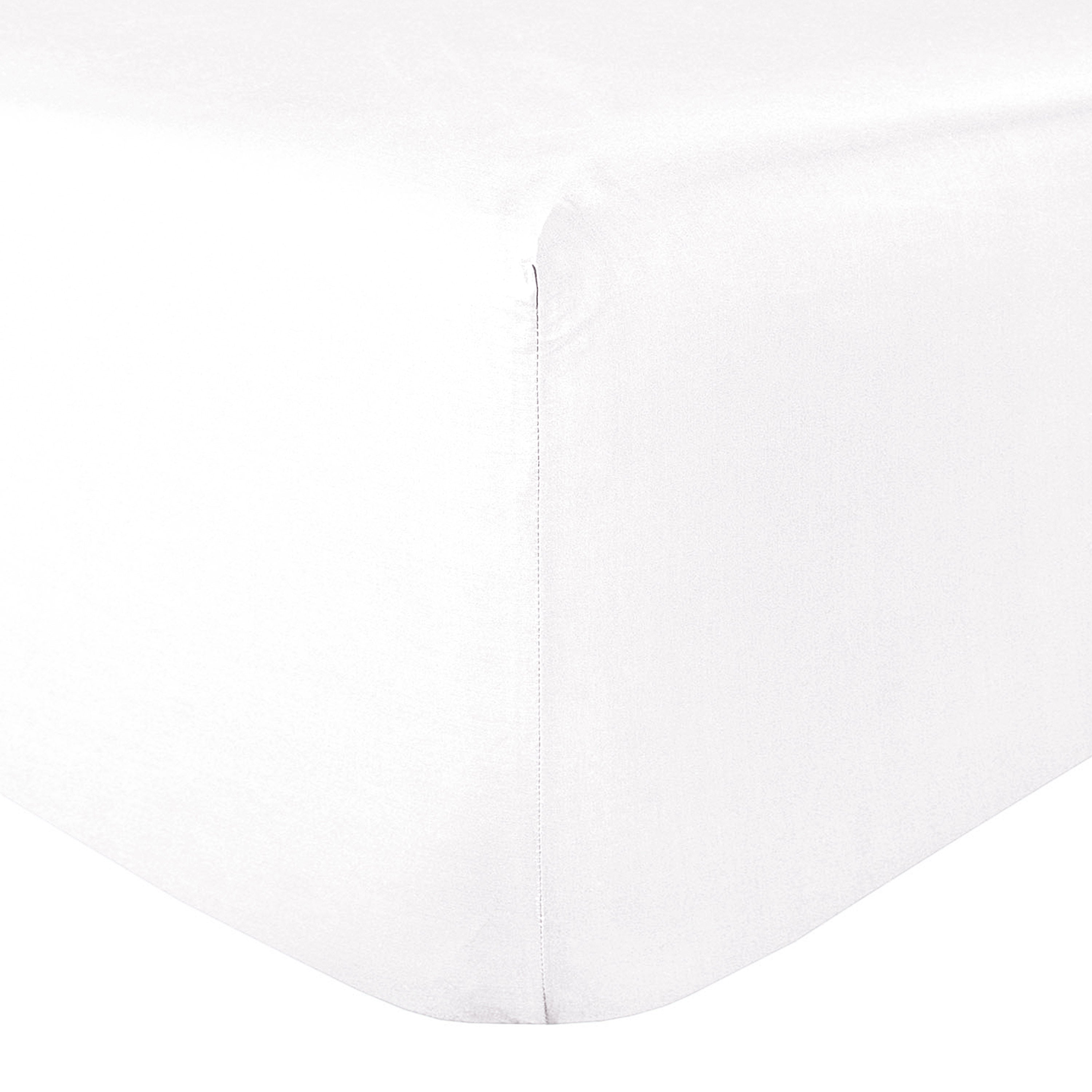 Bright White - Cotton  Sheet Set