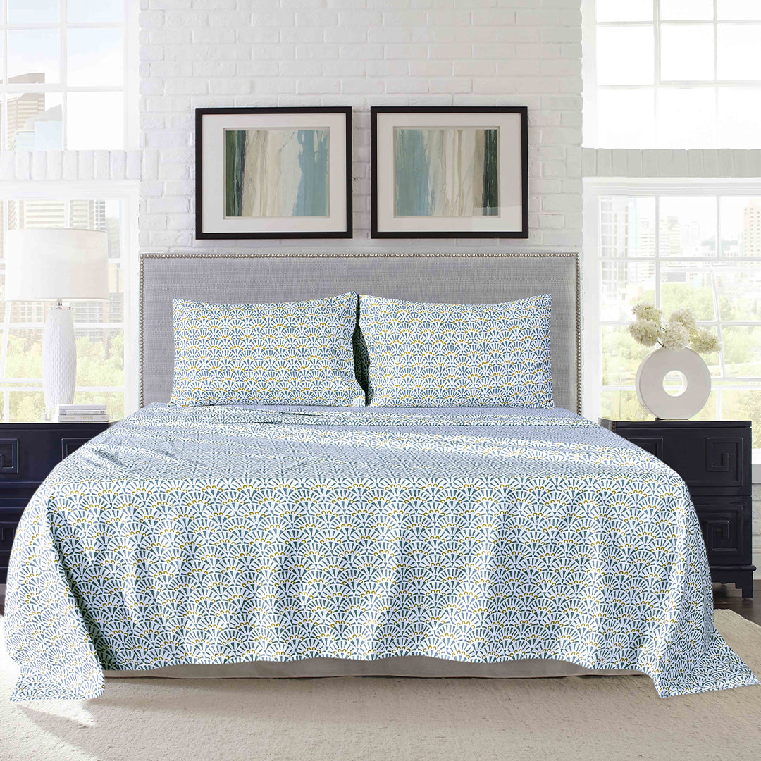 Enviohome Printed Microfiber Sheets Set - Perfect Blend of Comfort and Style