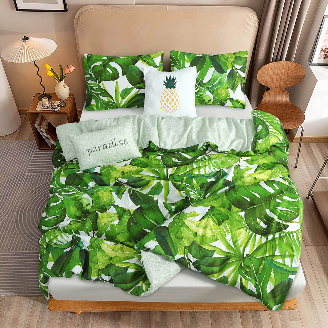 Down Alternative Hotel Bedding Sets, Ultra-Soft Twin Comforter Set with Matching Pillow Shams & Cushion