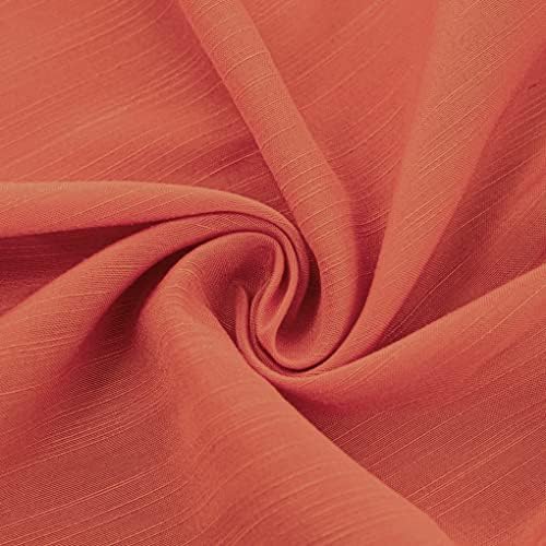 Enviohome -Wrap Around Bed Skirt - Coral