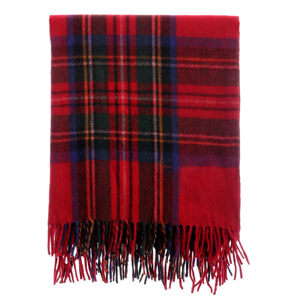 Knee Travel Rug Blanket Wool Tartan - Royal Stewart