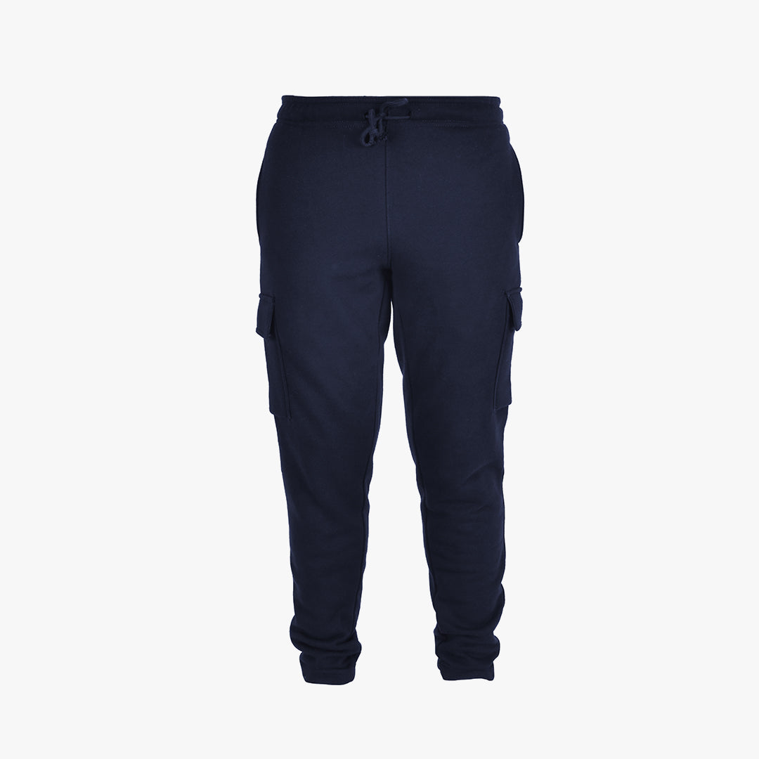 Men's Cargo Trousers-Navy