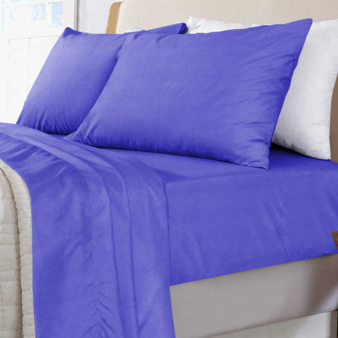 Purple - Organic Cotton Sheet Set