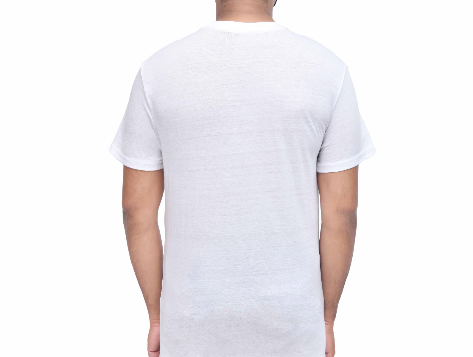 100% Cotton Crew Neck Tees, Pack of 4