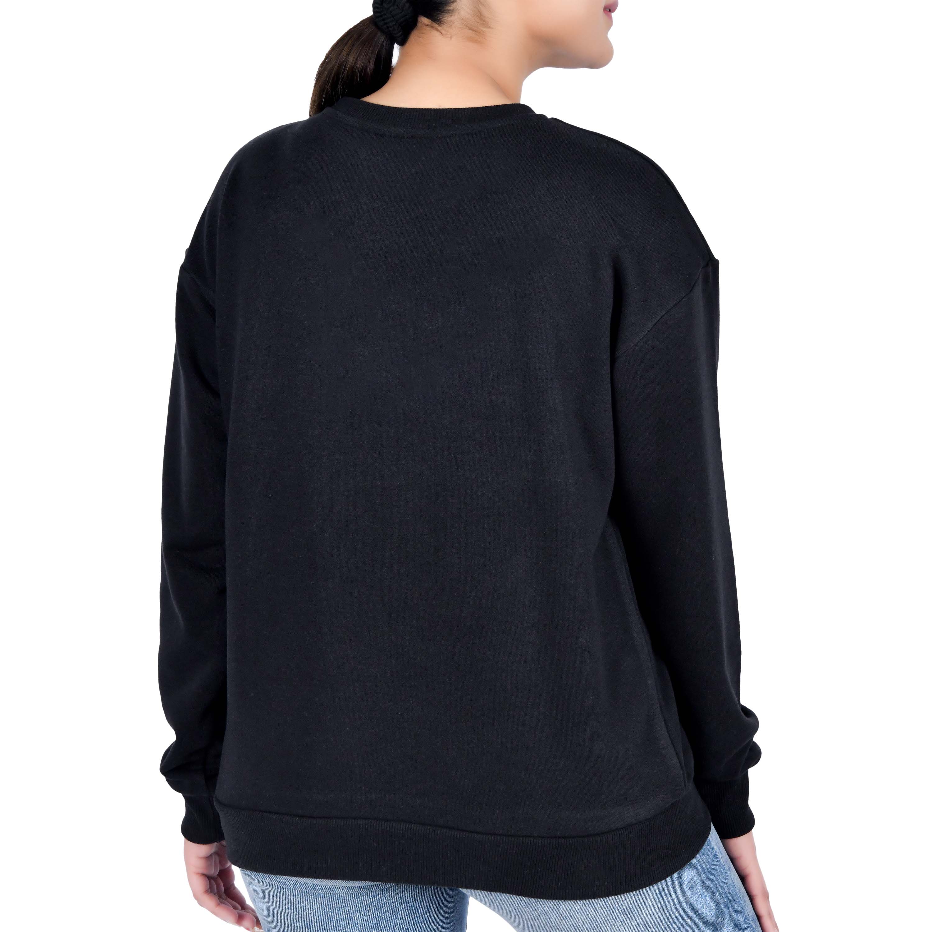 Ladies Sweatshirt-Black