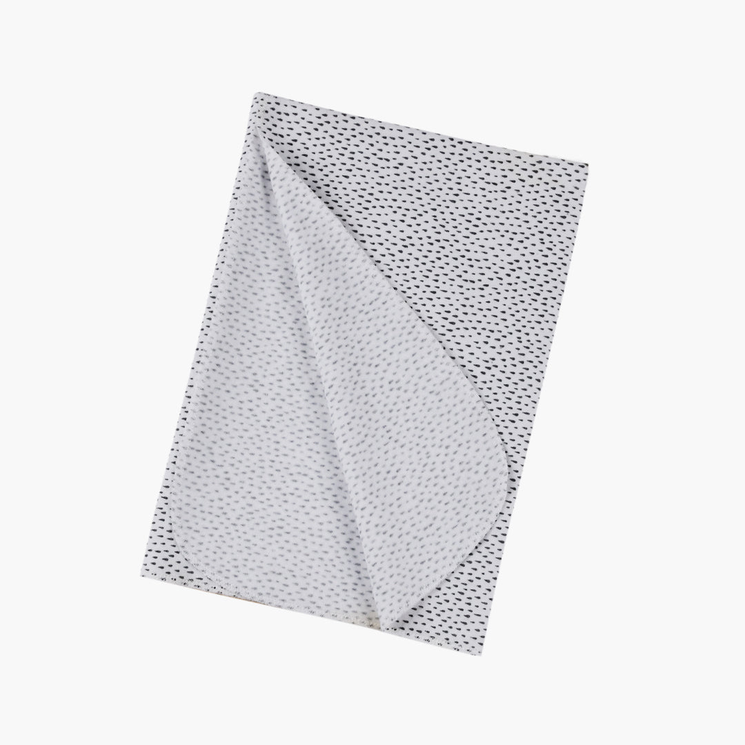 Sky & Drops - 2 Pack Cotton Flannel Receiving Blankets