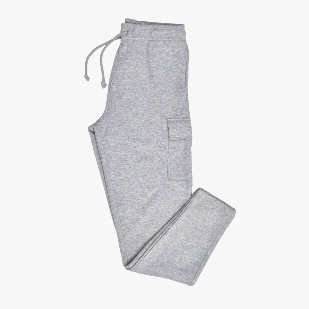 Men's Cargo Trousers-Gray