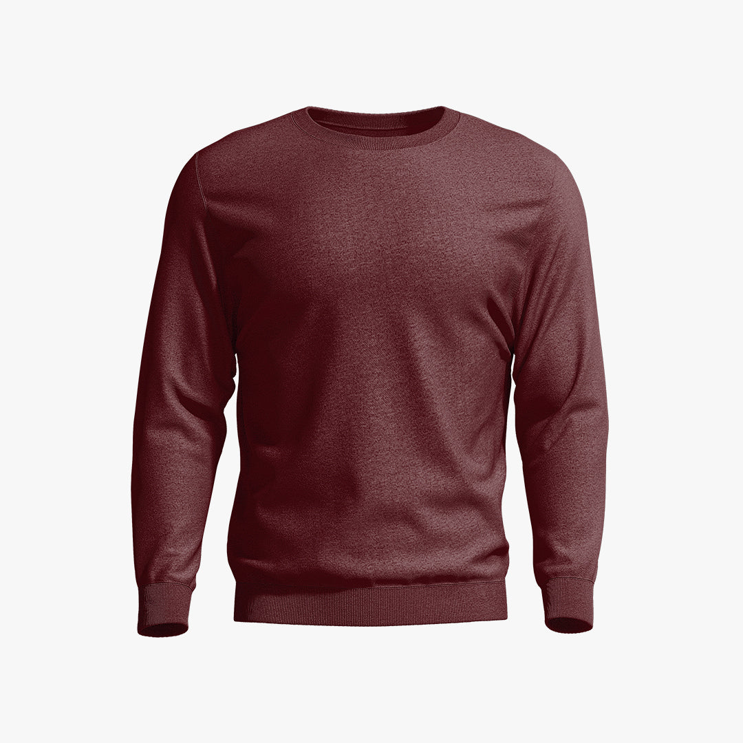 Sweatshirt For Men-Maroon