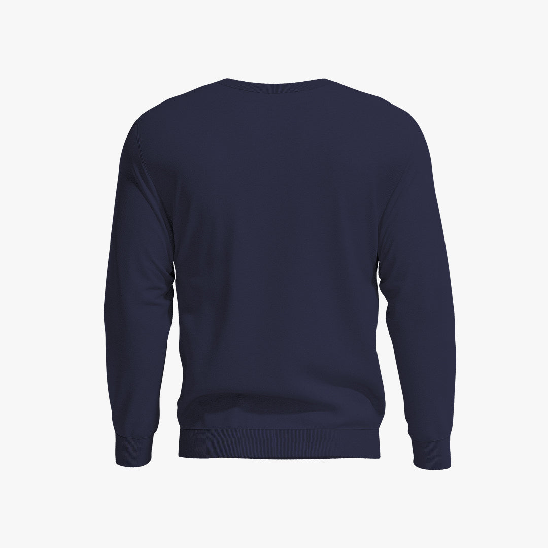 Sweatshirt For Men-Navy