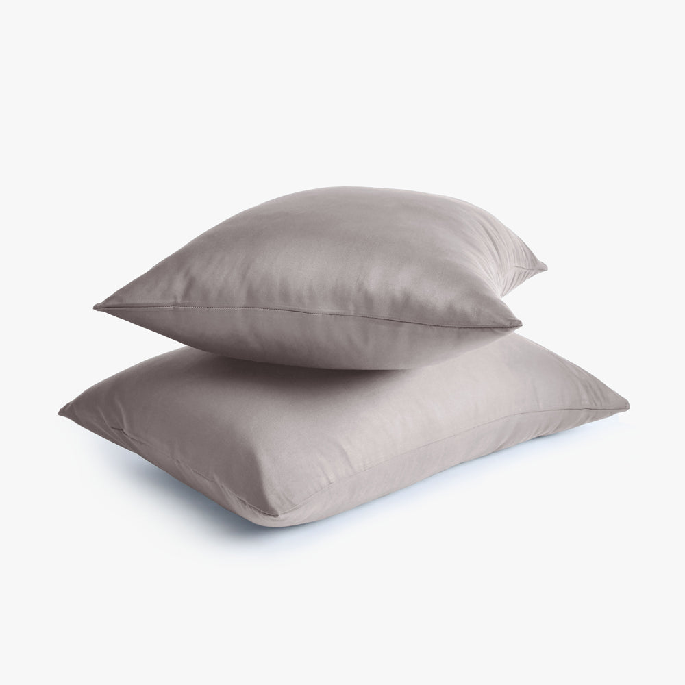 Grey Plum - Poly Cotton Pillowcases